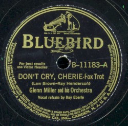 Don't Cry, Cherie / Sweeter Than the Sweetest