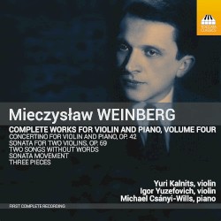 Complete Works for Violin and Piano, Volume Four