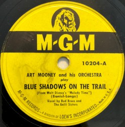 Blue Shadows on the Trail / I Went Down to Virginia