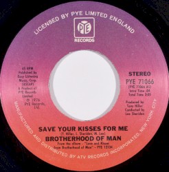 Save Your Kisses for Me