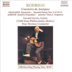 Rodrigo: Concierto de Aranjuez / Granados: Zapateado / Spanish Dances nos. 2, 6, 8 & 11 / Albéniz: Zambra granadina / Asturias / Falla: Aragonesa