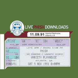 1991-11-09: Variety Playhouse, Atlanta, GA, USA