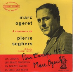 4 Chansons de Pierre Seghers (mono)