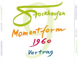 Momentform 1960: Vortrag
