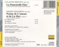 Debussy: La Damoiselle Elue / Chausson: Poème de L'Amour et de la Mer [Caballé]
