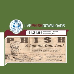 1991-11-21: Somerville Theatre, Somerville, MA, USA