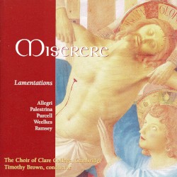 Miserere: Lamentations