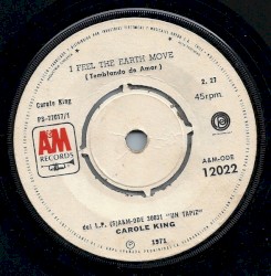 I Feel the Earth Move / It’s Too Late