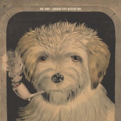 Smoking Pipe With My Dog