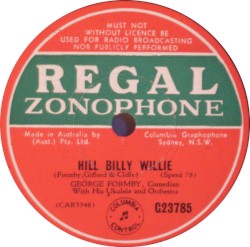 Hill Billy Willie / It's Turned Out Nice Again