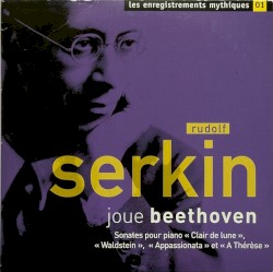 Rudolf Serkin joue Beethoven