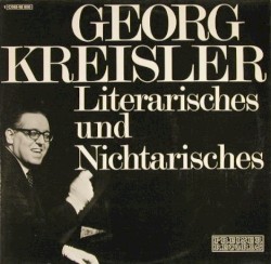 Literarisches und Nichtarisches
