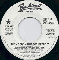Theme From Doctor Detroit