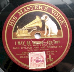 I May Be Wrong / Bunkey Doodle-I-Doh