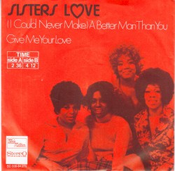 (I Could Never Make) A Better Man Than You / Give Me Your Love