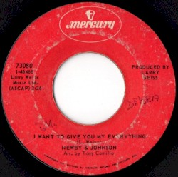 I Want to Give You My Everything / Sweet Happiness