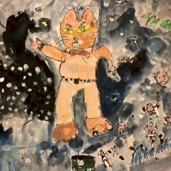 Frühlingspolizisten und Schneediebe