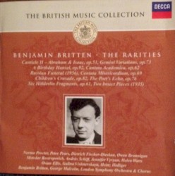 The British Music Collection: Benjamin Britten: The Rarities