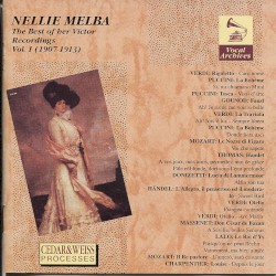 The Best of Her Victor Recordings, Volume 1 (1907-1913)