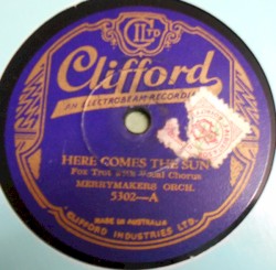 Here Comes the Sun / Sweet Jennie Lee