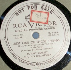 Just One of Those Things / Love for Sale