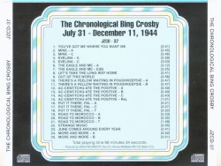The Chronological Bing Crosby, Volume 37 1944