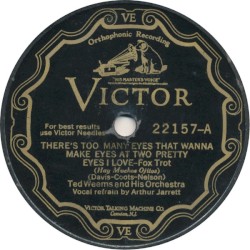 There's Too Many Eyes That Wanna Make Eyes at Two Pretty Eyes I Love / Remarkabe Girl