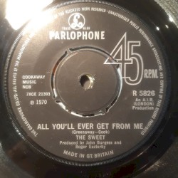 All You’ll Ever Get From Me / The Juicer