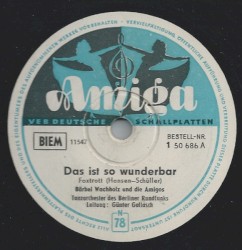 Das ist so wunderbar