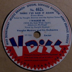 There! I’ve Said It Again / I Walked In (with My Eyes Wide Open) / You Belong to My Heart