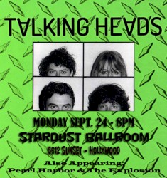 1979β09β28: Stardust Ballroom, Los Angeles, CA, USA