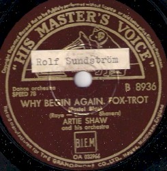 Why Begin Again / One Night Stand