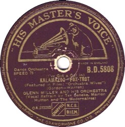 (I've Got a Gal in) Kalamazoo / Serenade in Blue