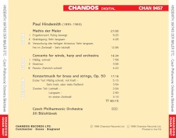 Mathis der Maler / Konzertmusik for Brass and Strings / Concerto for Winds, Harp and Orchestra