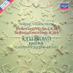 Sinfonia Concertante / Violin Concerto No. 2