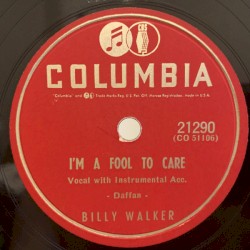 Going‐Going‐Gone! / I’m a Fool to Care