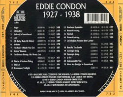 The Chronological Classics: Eddie Condon 1927-1938