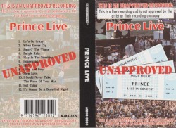 Prince Live: Unapproved