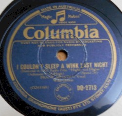 I Couldn't Sleep a Wink Last Night / A Lovely Way to Spend an Evening