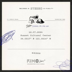 Live at the Sunset Cultural Center, Carmel-by-the-Sea, CA 12/7/2024 *2nd Annual Big Sur Park School Benefit*