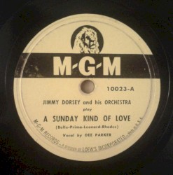 A Sunday Kind of Love / Pots and Pans