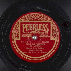 Nada me importa el mundo / Amor ciego