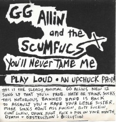 You'll Never Tame Me