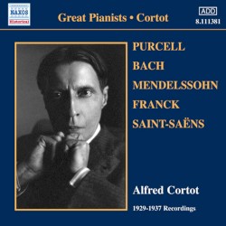 Alfred Cortot: 1929-1937 Recordings