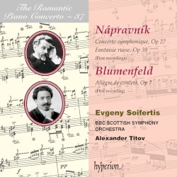 The Romantic Piano Concerto, Volume 37: Nápravník: Concerto symphonique, op. 27 / Fantaisie russe, op. 39 / Blumenfeld: Allegro de concert, op. 7