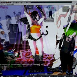 Devi McCallion First DJ Set Ever: Second Life Rave