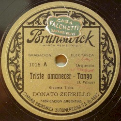 Triste amenecer / Farol de los gauchos