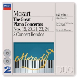 The Great Piano Concertos 1: Nos. 19, 20, 21, 23, 24 / 2 Concert Rondos