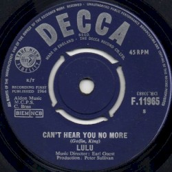 Can’t Hear You No More / I Am in Love