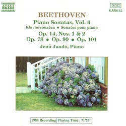Piano Sonatas, Volume 6: Op. 14, nos. 1 & 2 / Op. 78 / Op. 90 / Op. 101